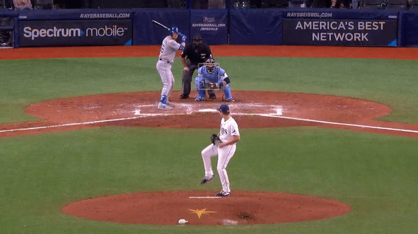 Jalen Beeks pitch via DRaysBay